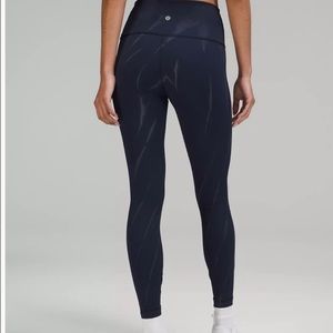 Lululemon leggings- Wonder Train high rise